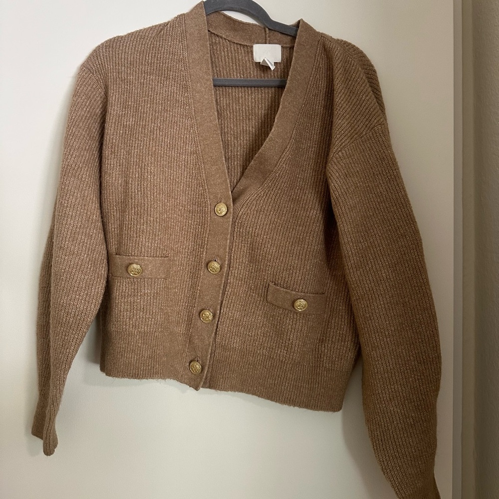 Brown H&M Sweater/Cardigan